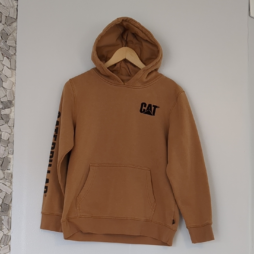 CAT Hoodie Youth XXL 18/20 Workwear Casual Streetwear